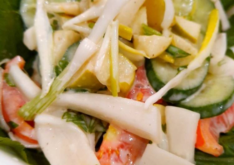 Recipe of Homemade Creamy Salad