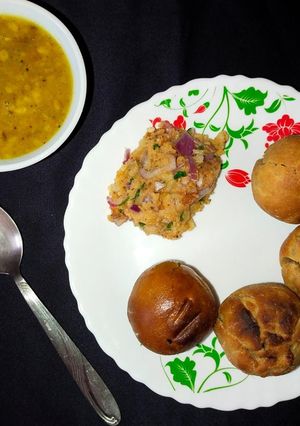मटर की बाटी (matar ki bati recipe in Hindi) रेसिपी मुख्य फोटो