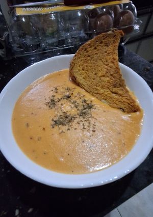 Foto resep Tomato Carrot Cream Soup
