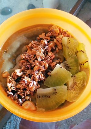 Foto resep Oatvocado Smoothies
