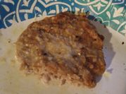 A picture of baked cubed steak