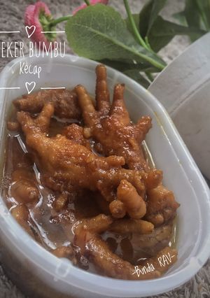 Foto resep Ceker Bumbu Kecap (menu Kiddoz)
