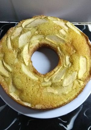 Una foto de Torta de manzana