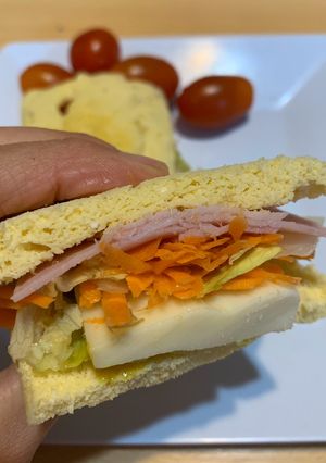 Una foto de Pan de harina de coco express