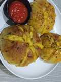 Korean Garlic Cheese Bread