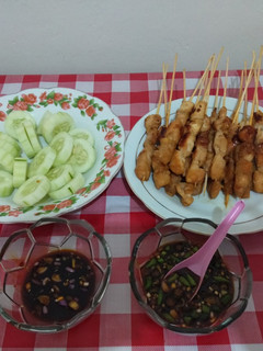 Foto resep Sate ayam sederhana