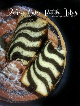 Cara Bikin Zebra cake putih telur Irit Anti Gagal