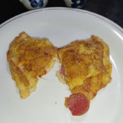 A picture of Sausage Cheese Omelette.