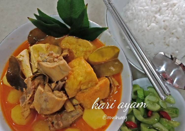 Resep Kari Ayam Medan oleh Novelya Huang - Cookpad
