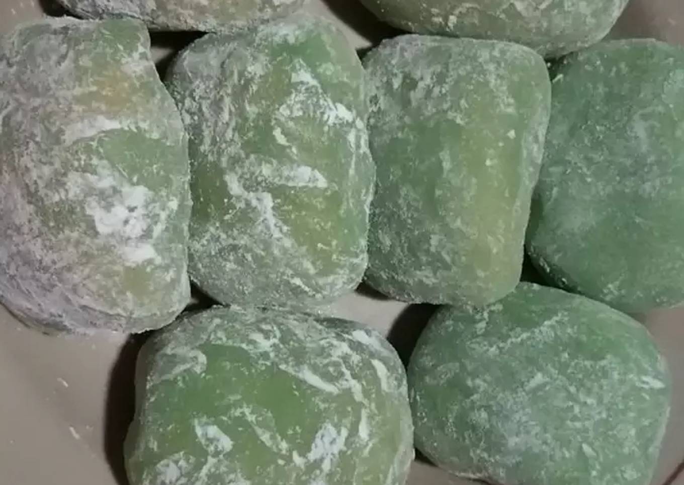 Resep Mochi isi ubi keju