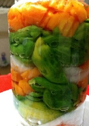 Una foto de Habaneros encurtidos