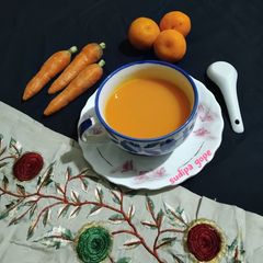 A picture of Carrot Orange Soup.