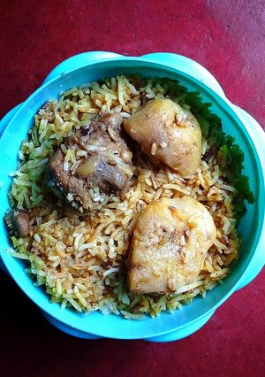 চিকেন বিরিয়ানি (chicken biryani recipe in bengali) রেসিপির প্রধান ছবি