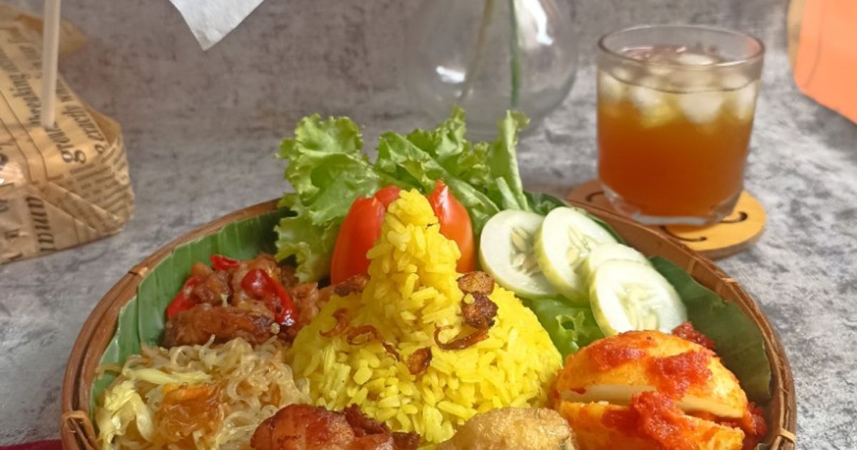 Nasi Kuning Kemerdekaan (Mini Tumpeng) #446