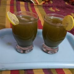 Cucumber mint Lemonade A picture of Cucumber mint Lemonade.