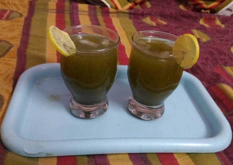 Recipe of Quick Cucumber mint Lemonade