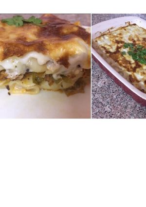 صورة لوصفة معكرونه بالبشاميل ❤️😋