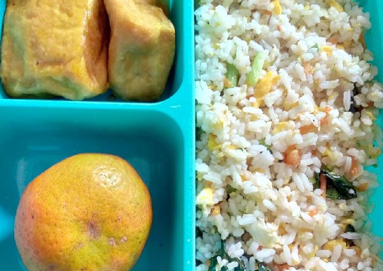 Bagaimana Membuat Nasi goreng bekal anak, Sempurna