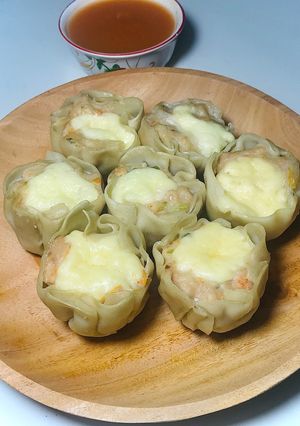 Foto resep Dimsum ayam udang mozarella