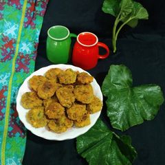 A picture of Pumpkin Leaves Fritters.