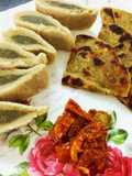 Brown rice flour PITHA and PARATHA