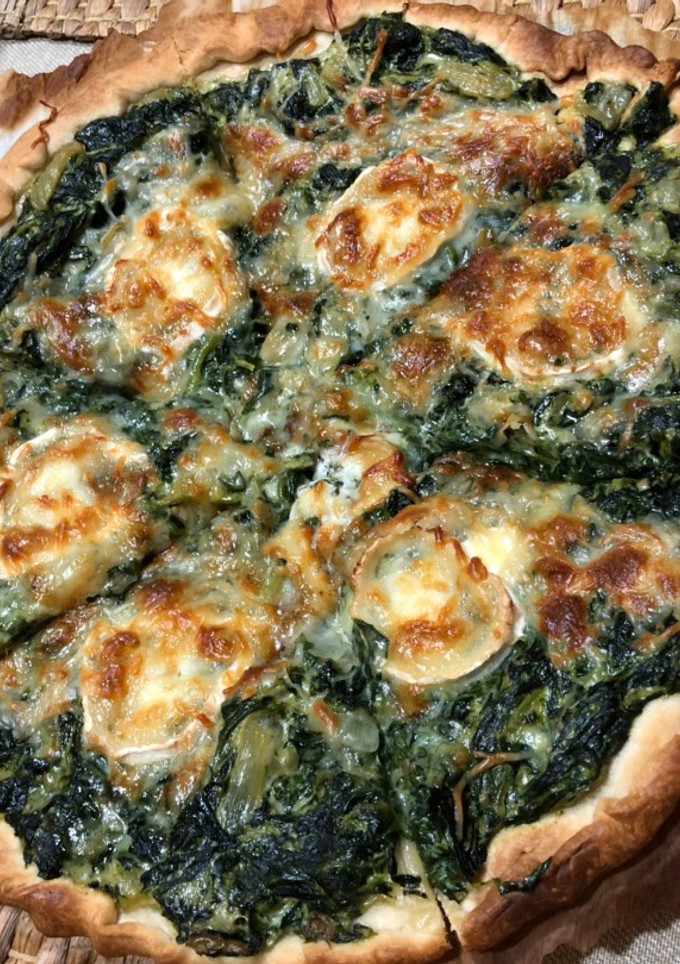Una foto de Pastel de espinacas