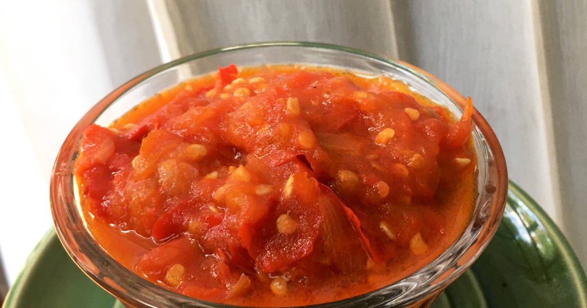 3.365 resep sambal tomat pedas enak dan sederhana ala ...