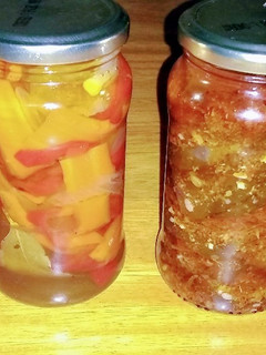Una foto de Berenjenas en escabeche #aprendiendo