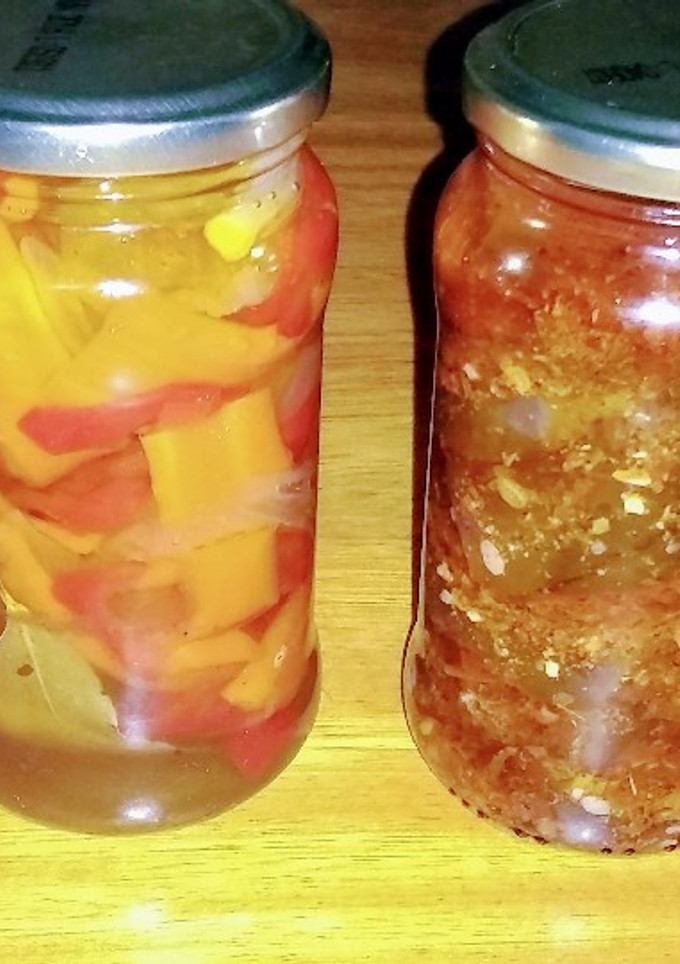 Una foto de Berenjenas en escabeche #aprendiendo