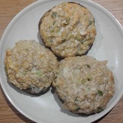 A picture of Mushroom Stuffed w/ Minced Pork.