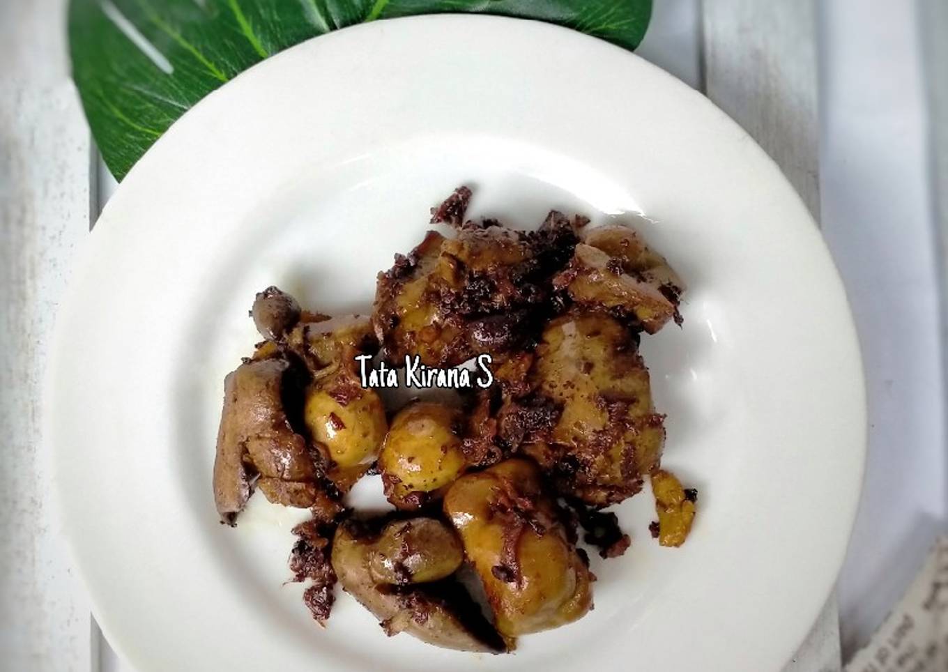 Ati Ampela Ayam Goreng (bumbu Lengkuas)