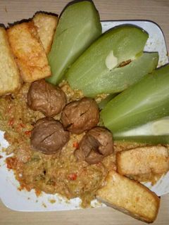 Foto resep Penyet sambal kacang (mete)