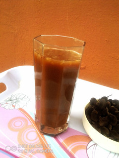 A picture of OrangeGinger Velvet Tamarind Juice.