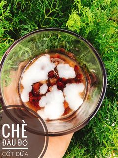 Hình của món Ăn dặm - Chè đậu đỏ cốt dừa.