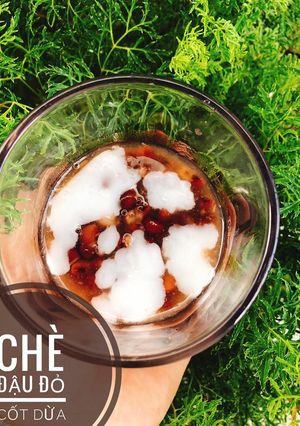 Hình của món Ăn dặm - Chè đậu đỏ cốt dừa.