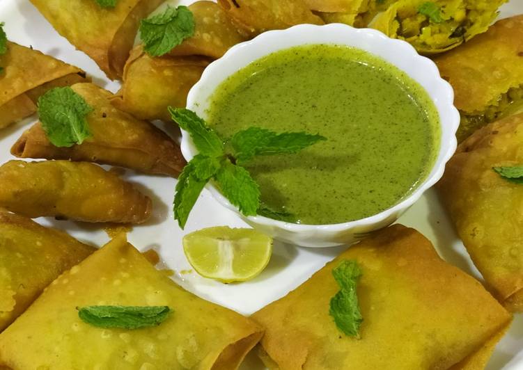 Recipe of Speedy Chicken Samosa