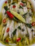 Alici Marinate, Finger Lime e Peperoncino 🌶