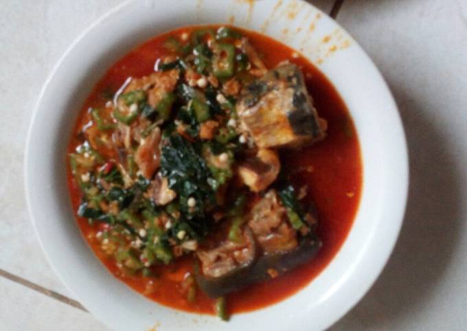Recipe of Perfect Okra soup
