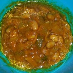 A picture of Hot gravy chakalaka.