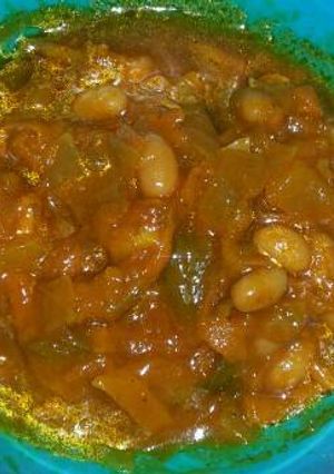 A picture of Hot gravy chakalaka.