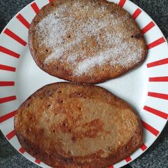 A picture of Banana Flaxseed Pancakes.