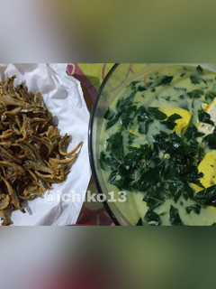 Foto resep Bobor Daun Singkong & Tahu Kuning