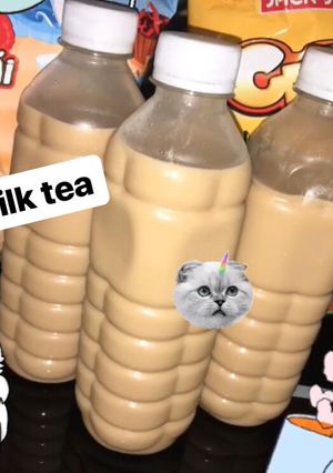 Hình của món Trà sữa bằng lipton.