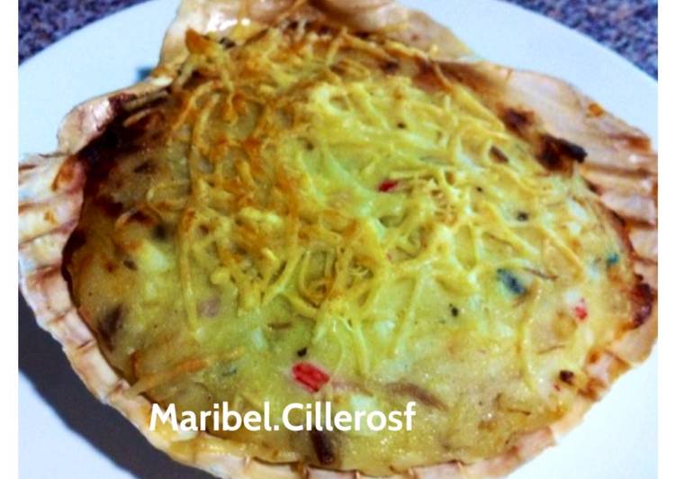 Conchas de Vieira rellenas