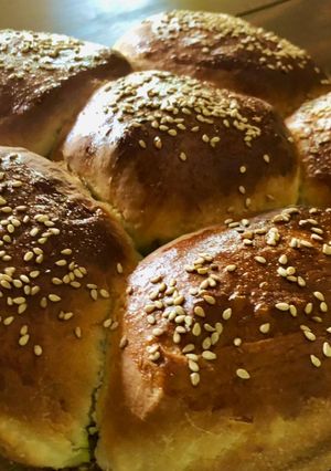 Una foto de Pan de batata (boniato)