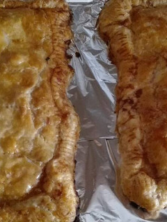 Una foto de Quiché de berenjenas y pavo