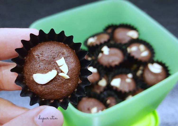 Resep Brownies Kering Mini, Sempurna