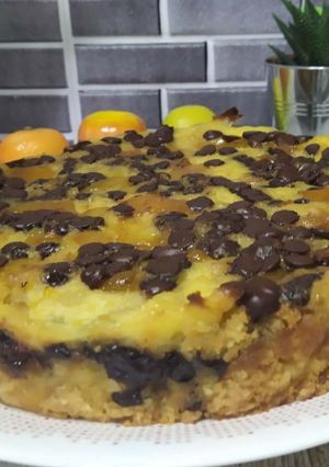 Foto principal de Bizcocho Flanero de Naranja y Chocolate