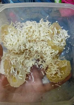 Foto resep Pisang kukus keju