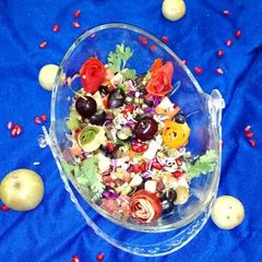 A picture of Immunity Booster Nutrients -Bitter @sour mix colorful  Salad -Covid19.